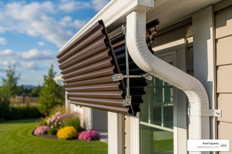Top Flip-Up Gutter Extensions for Easy Yard Maintenance