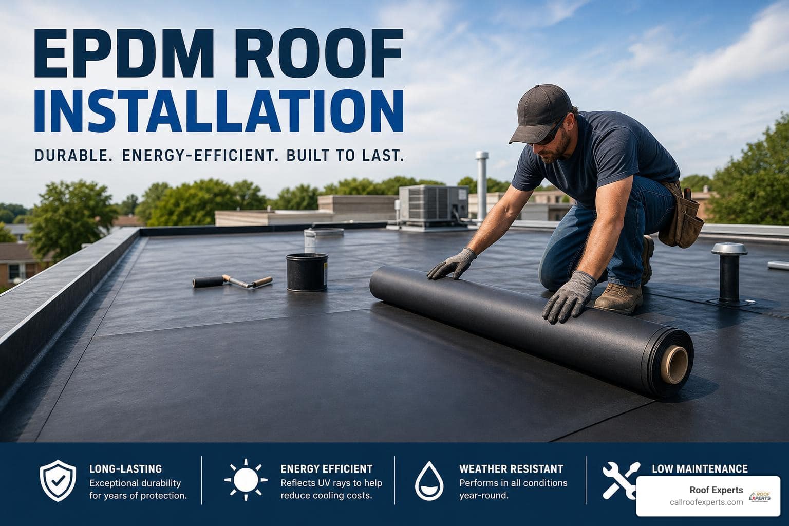 Is EPDM Roof Installation a Breeze? Your How-To Guide